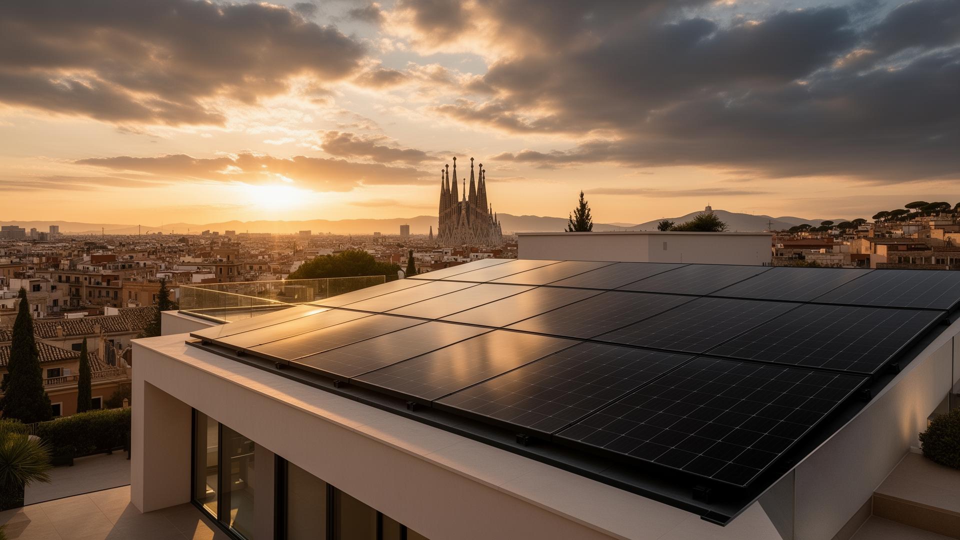 Instalación de placas solares en Barcelona